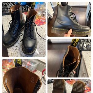 1460 vintage made in England dr martens boots m8 w9